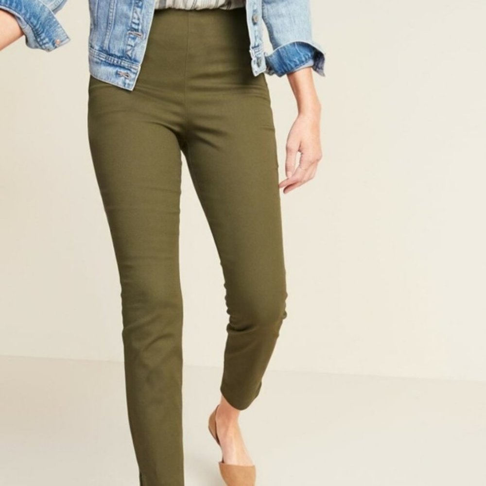 Old Navy high waisted Twill super skinny ankle Pants